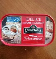 Jumlah gula yang masuk Délice foie de morue
