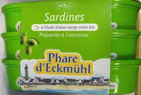 Jumlah gula yang masuk Petites Sardines de méditerranée