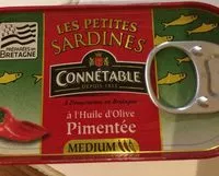 Suhkru kogus sees Les petites sardines à l'huile pimentée