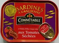 Sardines a l huile d olive aux tomates sechees