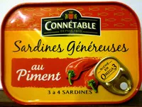 Jumlah gula yang masuk Sardines généreuses au piment