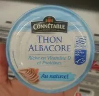 Jumlah gula yang masuk Thon Albacore - Au naturel