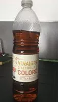 Suhkru kogus sees Vinaigre d'alcool coloré