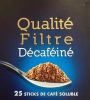 Количество сахара в Qualité filtre décaféiné