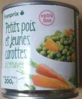 Jumlah gula yang masuk Petits Pois Et Jeunes Carottes
