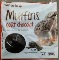 Amount of sugar in muffin chocolat pépites de chocolat