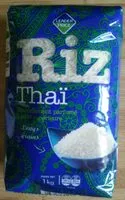 Jumlah gula yang masuk Riz Thaï