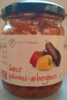 含糖量 Sauce poivrons-aubergine