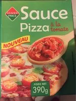 İçindeki şeker miktarı Sauce pizza a la tomate