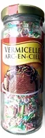 İçindeki şeker miktarı Vermicelles Arc-en-Ciel
