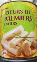Cantidad de azúcar en Cœurs de palmiers entiers