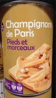 含糖量 Champignons de Paris Pieds et Morceaux
