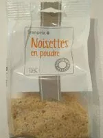 Cantidad de azúcar en noisettes en poudre