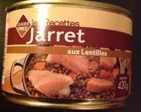 Jarrets aux lentilles