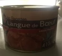含糖量 Langue de boeuf sauce madere