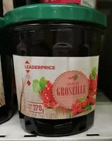 入っている砂糖の量 Gelée de groseille