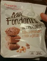 含糖量 Les mini moelleux au chocolat