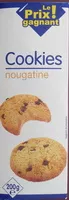 Quantité de sucre dans Cookies nougatine