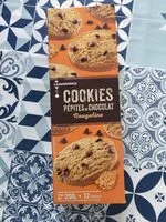Quantité de sucre dans cookies pépites de chocolat nougatine