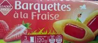 Suhkru kogus sees Barquettes à la fraise