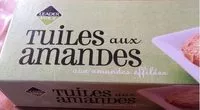入っている砂糖の量 Tuiles Aux Amandes
