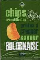 चीनी की मात्रा Chips croustillantes saveur bolognaise