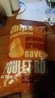 Suhkru kogus sees Chips croustillantes saveur Poulet rôti et Thym