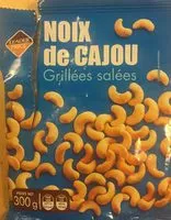 含糖量 Noix de cajou grillées salées