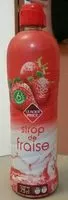 Quantité de sucre dans Sirop de fraise