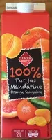 Jumlah gula yang masuk 100% pur jus Mandarine Orange Sanguine