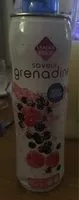 入っている砂糖の量 Saveur grenadine
