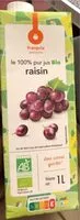 İçindeki şeker miktarı Raisin pur jus bio