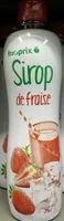 Quantité de sucre dans Sirop de fraise