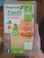 Cantidad de azúcar en Comté en tranches