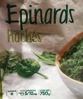 चीनी की मात्रा Epinards haches