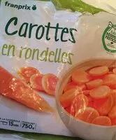 Amount of sugar in Carottes en rondelles