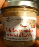含糖量 Rillettes de sardine au pient d'Espelette