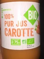 Zuckermenge drin Jus de carotte bio