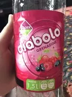 Sokerin määrä sisällä Diabolo grenadine