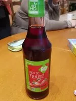 Quantité de sucre dans Sirop de fraise BIO