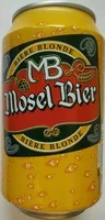 Sucre et nutriments contenus dans Mosel bier