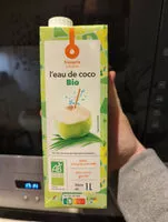 Количество сахара в Eau de coco bio