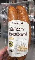 İçindeki şeker miktarı Saucisse de montbeliard cuite