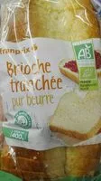 Suhkru kogus sees brioche tranchee bio