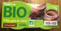 含糖量 Petits pots de creme chocolat