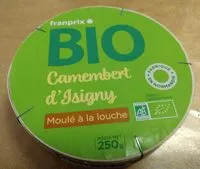 Quantité de sucre dans Camembert d'Isigny moulé à la louche