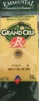 Quantité de sucre dans Emmental grand cru