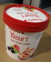 Amount of sugar in Crème Glacée Yaourt Fruits Rouges