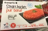 含糖量 Steaks hachés pur bœuf