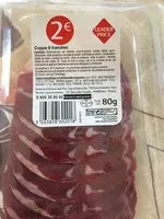 Zuckermenge drin Coppa 8 tranches